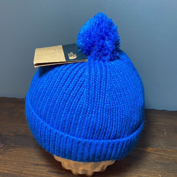 Nwt The North Face Box Logo Pom Knit 